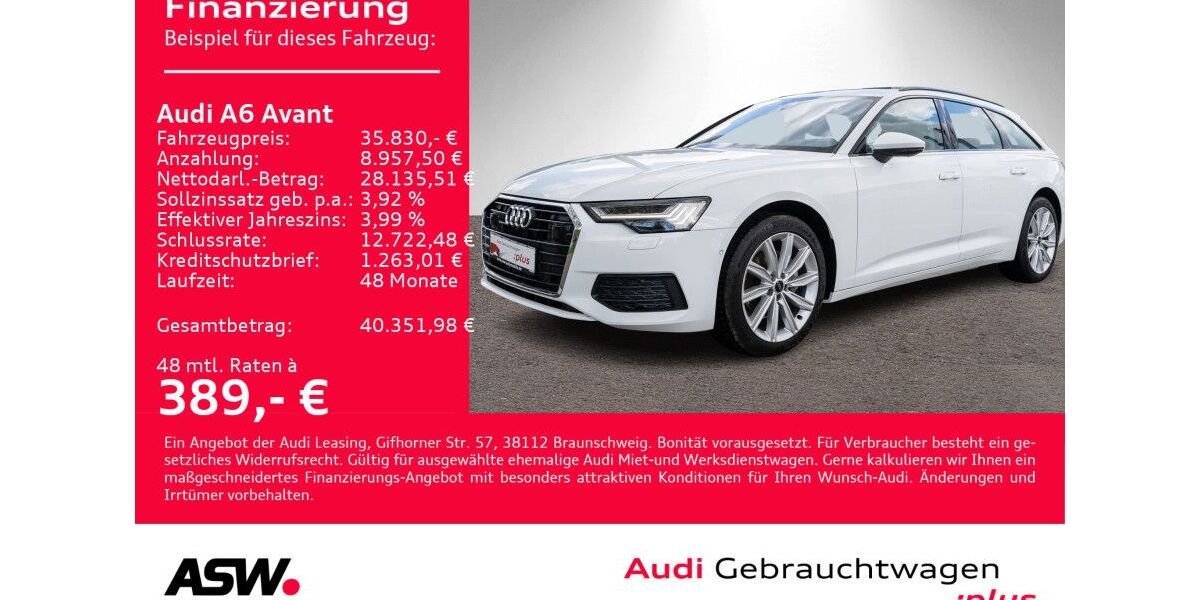 Audi A6 7.990 km 35.830 &euro; Heilbronn 74074