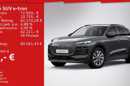 Audi Q6 e-tron 12.287 km 69.950 € Mosbach 74821