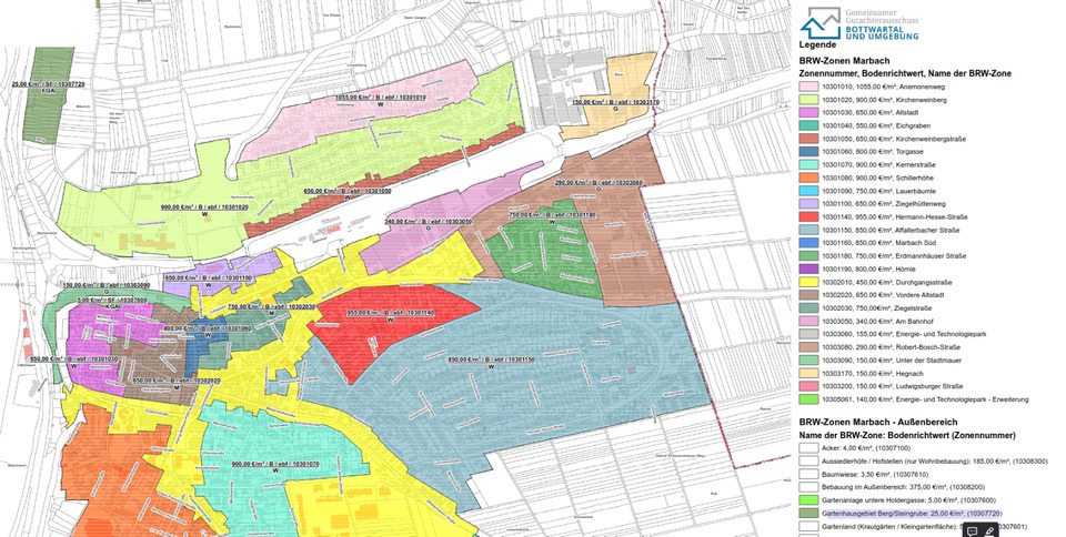 Grundstück Marbach am Neckar - 19.999&euro; | Angebot:25368945