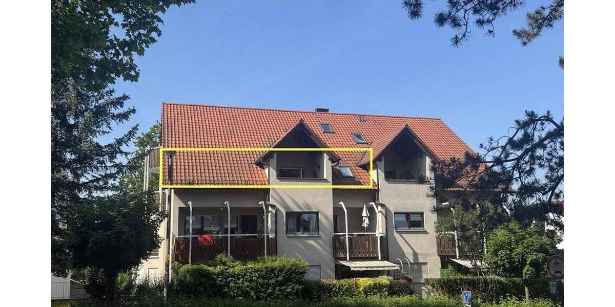 Vermietete 2-Zi-DG Wohnung mit Loggia in zentraler Lage von Weinsberg 2 zimmer