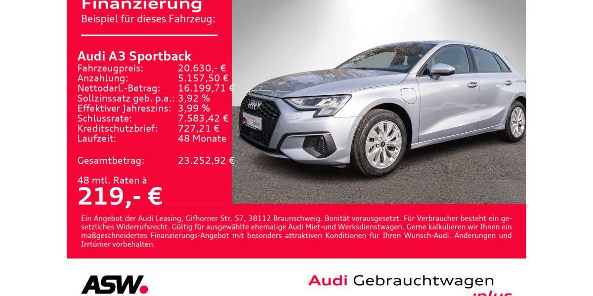 Audi A3 81.800 km 20.630 &euro; Heilbronn 74074