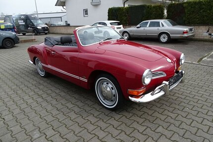 VW Karmann Ghia Cabrio vollständig restauriert