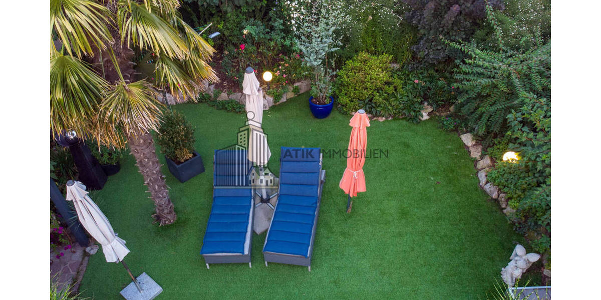 ATIK: Freistehendes Einfamilienhaus mit Schwimmteich und Gartenidylle - Ruhige Feldrandlage - Einfamilienhaus Waibstadt | Angebot:26267357