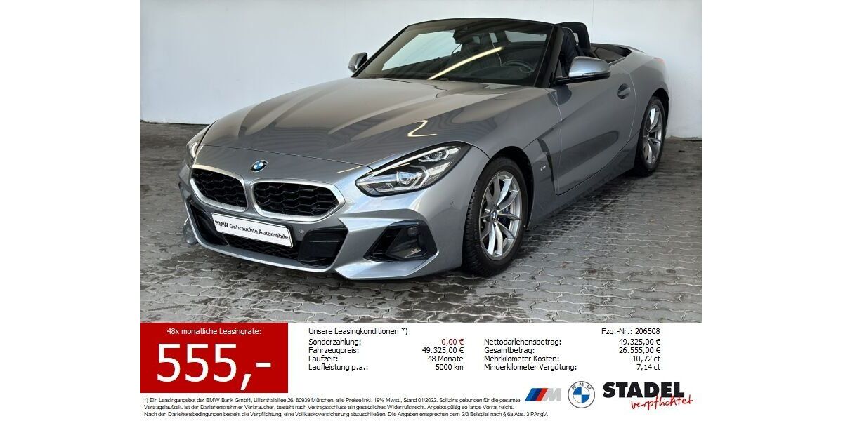 BMW Z4 27.124 km 48.490 € Heilbronn 74074