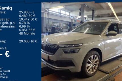 Skoda Kamiq 41.795 km 25.830 € Mosbach 74821