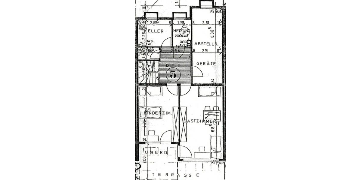 Reihenmittelhaus Neckarwestheim - 4 Zimmer, 130 m&sup2;, 1.300&euro; | Angebot:26817129
