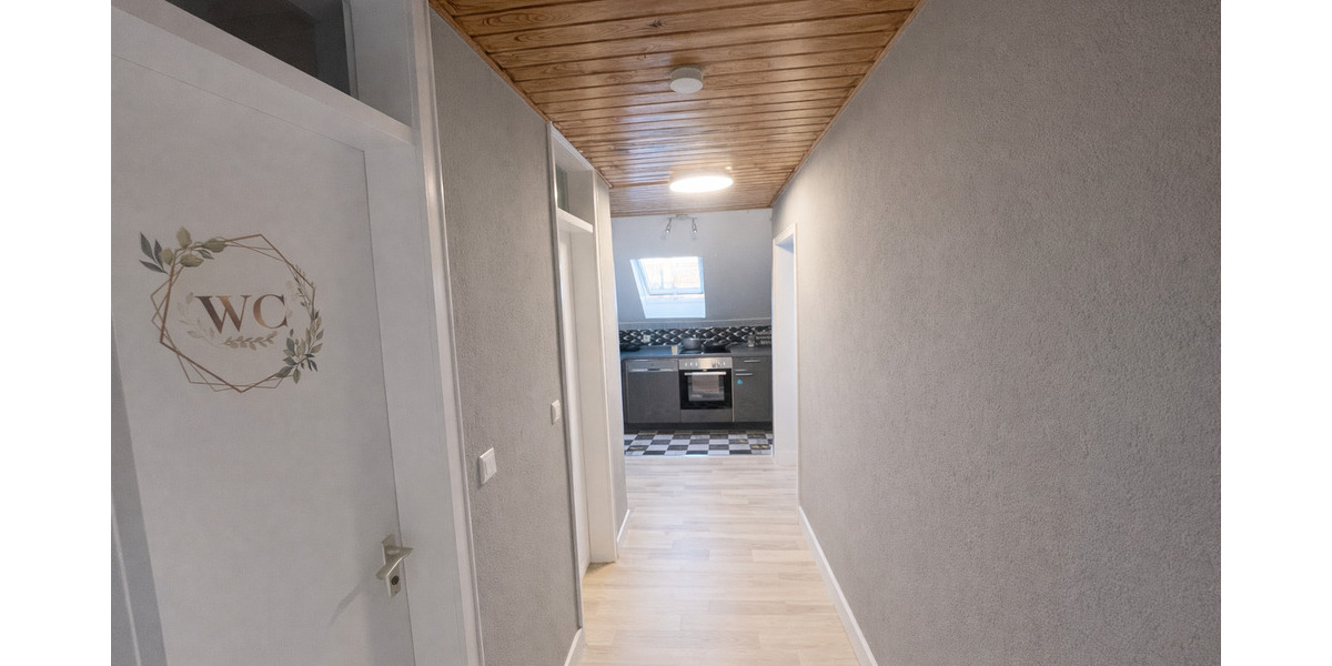 Helle 3-Zimmer-Dachgeschosswohnung in idyllischer Lage von Unterriexingen mit guter Anbindung 3 zimmer