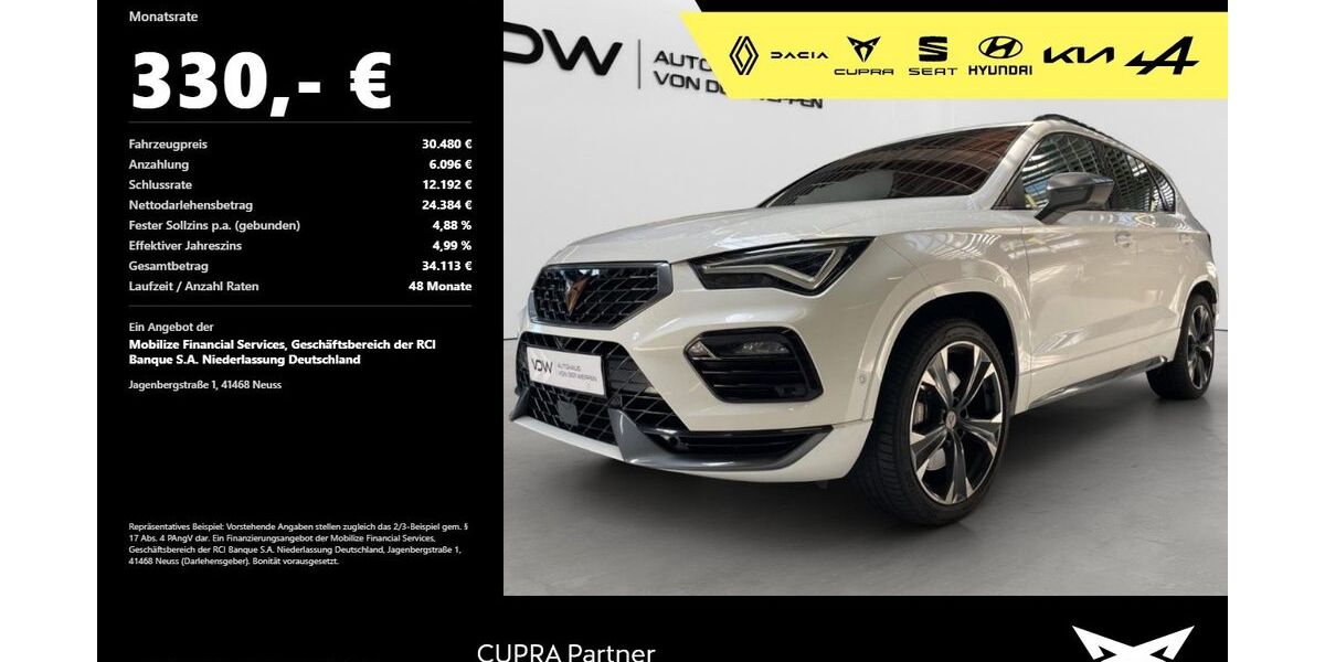 Cupra Ateca 69.100 km 30.480 &euro; Heilbronn 74076