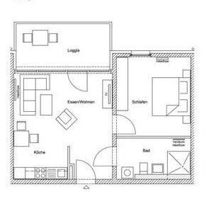 Wohnung Ludwigsburg Eglosheim - 2 Zimmer, 60 m&sup2;, 289.000&euro; | Angebot:26447792