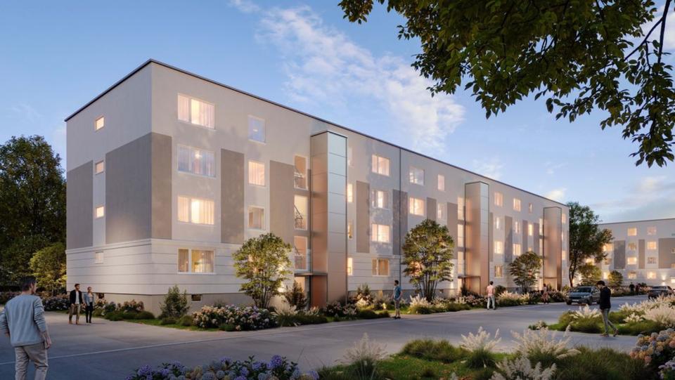 Etagenwohnung Heilbronn Böckingen - 3 Zimmer, 75 m&sup2;, 1.200&euro; | Angebot:25353987