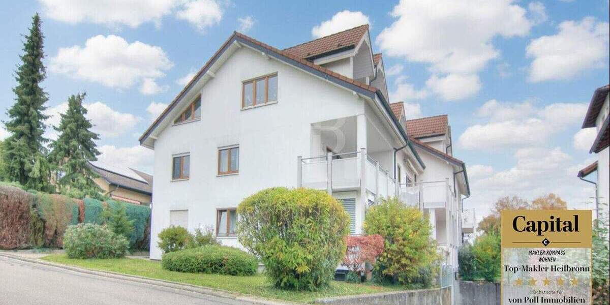Etagenwohnung Bad Rappenau - 3 Zimmer, 82 m&sup2;, 260.000&euro; | Angebot:25898149