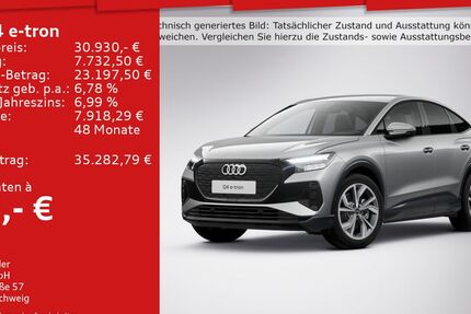 Audi Q4 e-tron 46.888 km 29.950 € Mosbach 74821