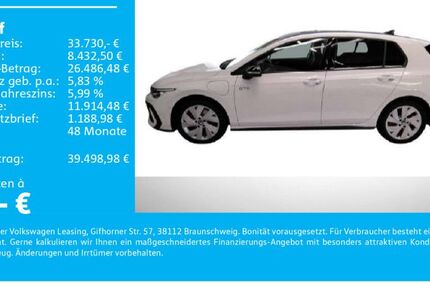 VW Golf 9.600 km 33.730 &euro; Neckarsulm 74172