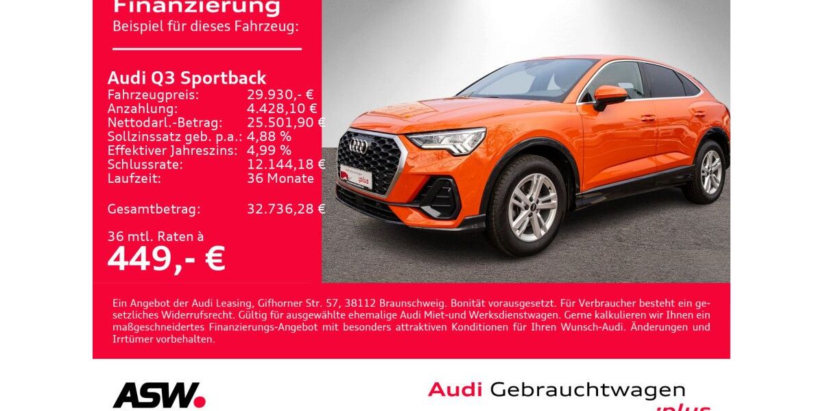 Audi Q3 36.700 km 29.930 &euro; Heilbronn 74074