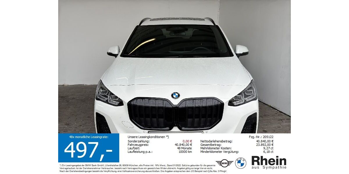 BMW 223 Active Tourer 24.533 km 37.480 € Heilbronn 74076