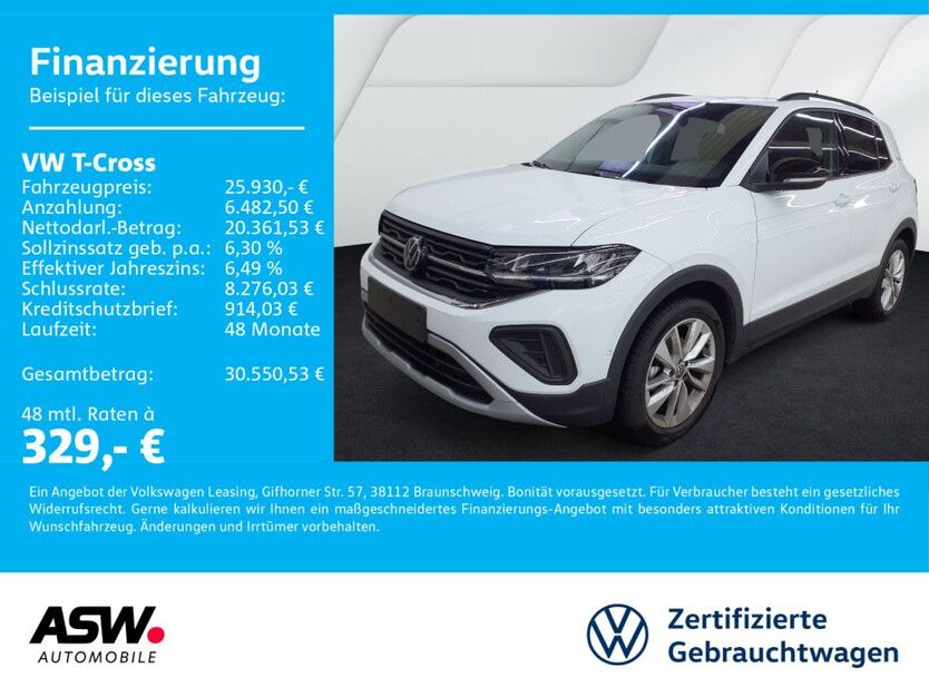 VW T-Cross 24.990 km 25.930 € Bad Rappenau 74906