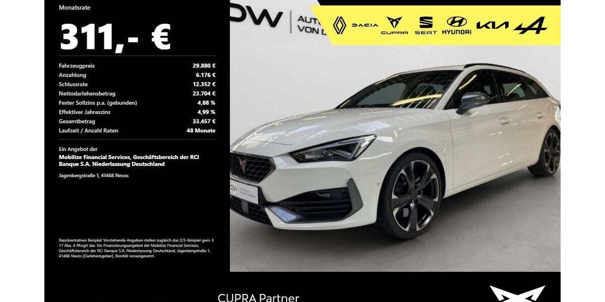 Cupra Leon 51.900 km 29.880 &euro; Heilbronn 74076