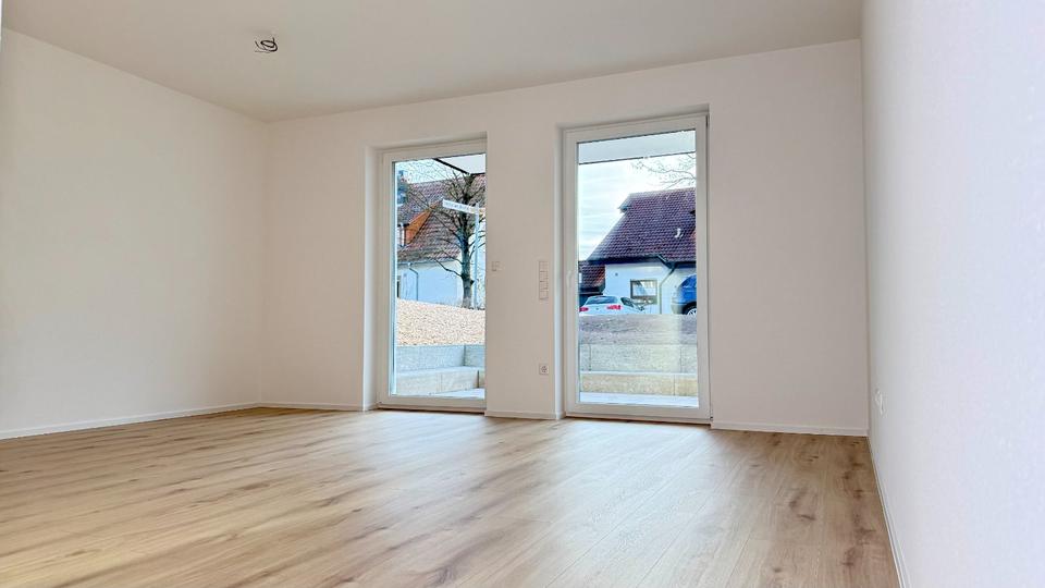 Neubau-Erstbezug: 2-Zimmer-Wohnung mit Terrasse & Privatgarten in 2 zimmer