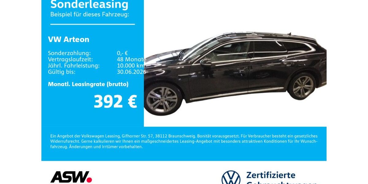VW Arteon 33.500 km 38.430 &euro; Bad Rappenau 74906