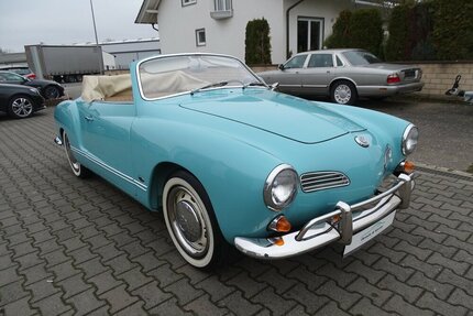 VW Karmann Ghia Cabrio vollständig restauriert