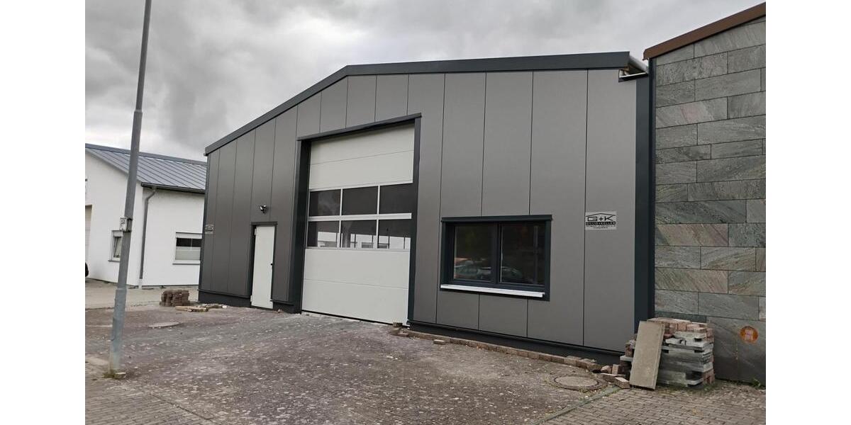 Moderne Neubau Gewerbehalle mit 576m² in Grünsfeld zur Miete zimmer