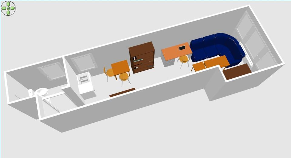 Erdgeschoßwohnung Ludwigsburg Hoheneck - 1 Zimmer, 29 m&sup2;, 123.000&euro; | Angebot:26846050