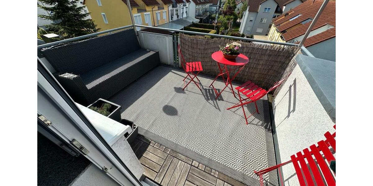 Dachgeschoßwohnung Gemmrigheim - 3.5 Zimmer, 90 m&sup2;, 950&euro; | Angebot:26646772