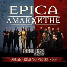 Epica & Amaranthe - Arcane Dimensions Tour 2026 + Support: Charlotte Wessels 06.02.2026 MHPArena Ludwigsburg