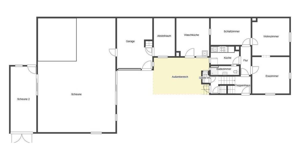 Doppelhaushälfte Erligheim - 9 Zimmer, 151 m&sup2;, 375.000&euro; | Angebot:26028535
