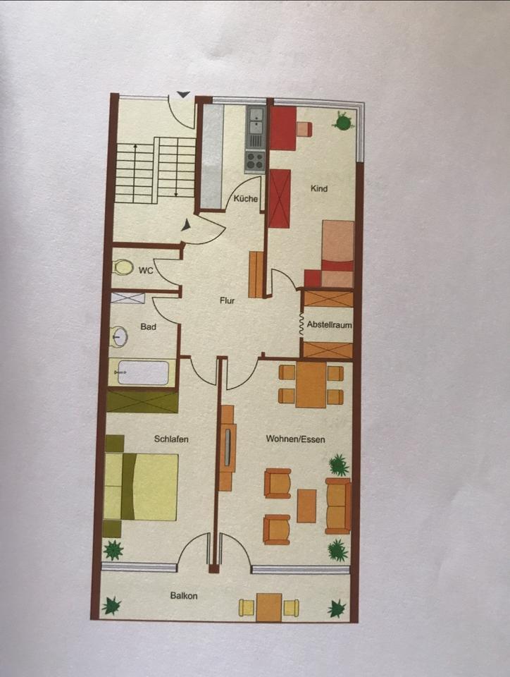 3 Zimmer-Wohnung 79 qm in Vaihingen Enz in der Goethestrasse zimmer