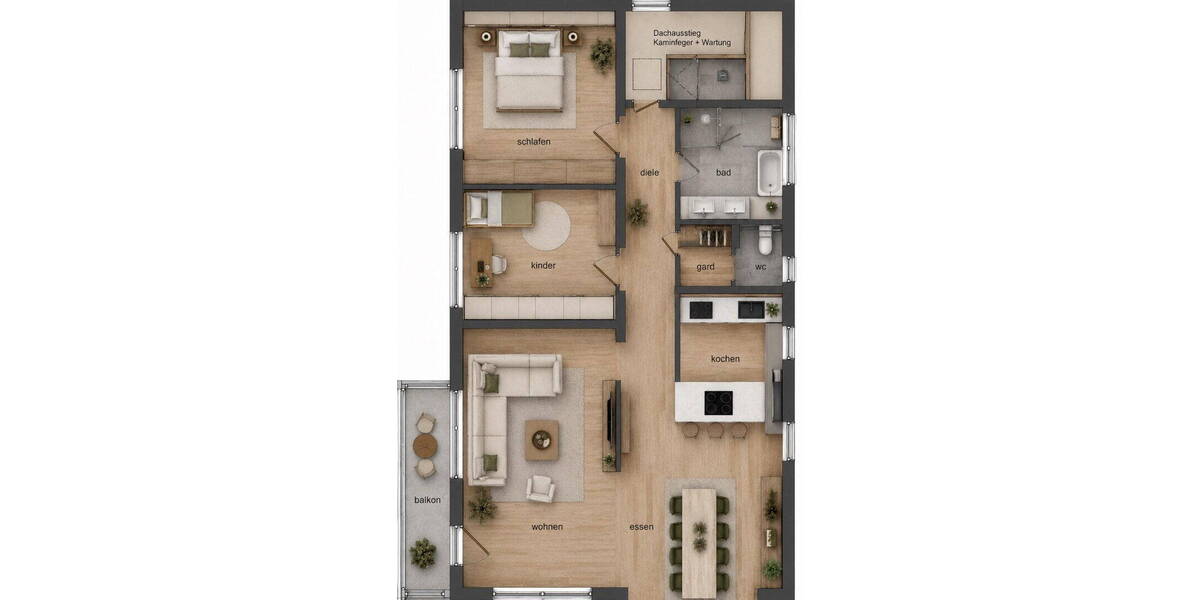 Etagenwohnung Heilbronn Böckingen - 3 Zimmer, 103 m&sup2;, 419.000&euro; | Angebot:26657366