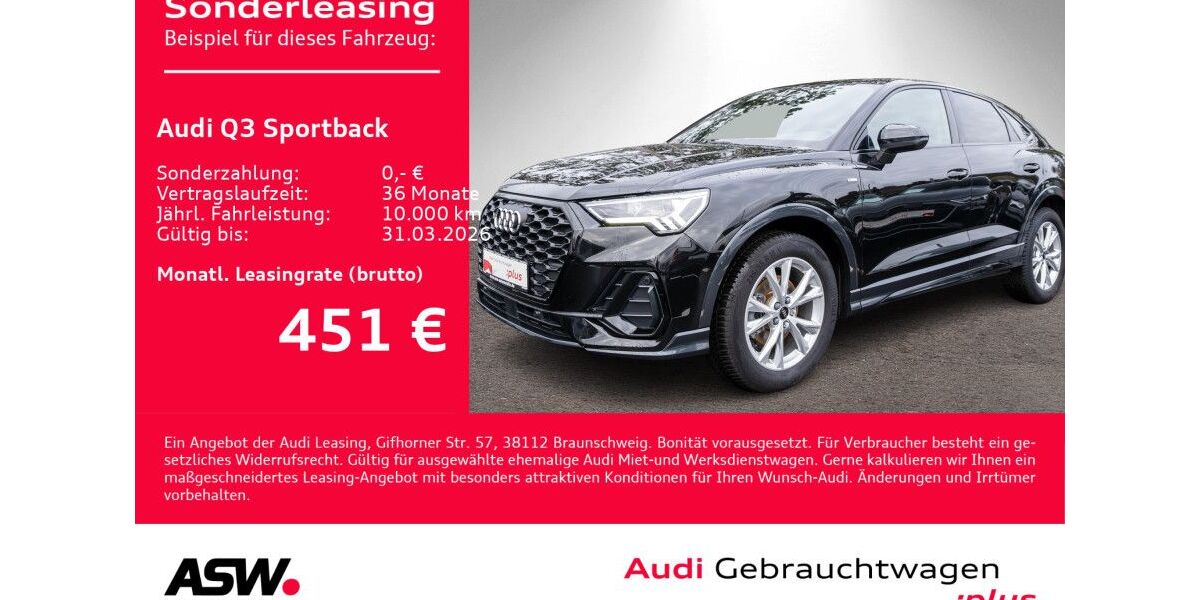 Audi Q3 27.800 km 41.830 &euro; Heilbronn 74074