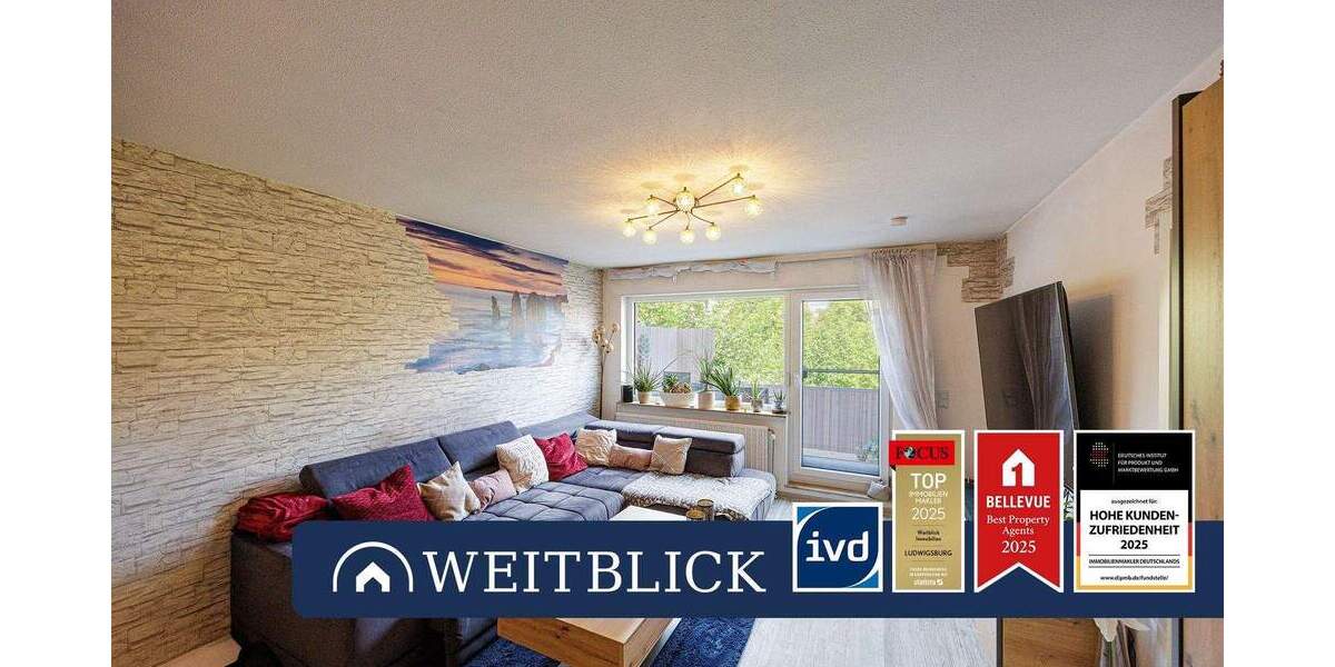 WEITBLICK: Wohnraum mit Herz! 2 zimmer