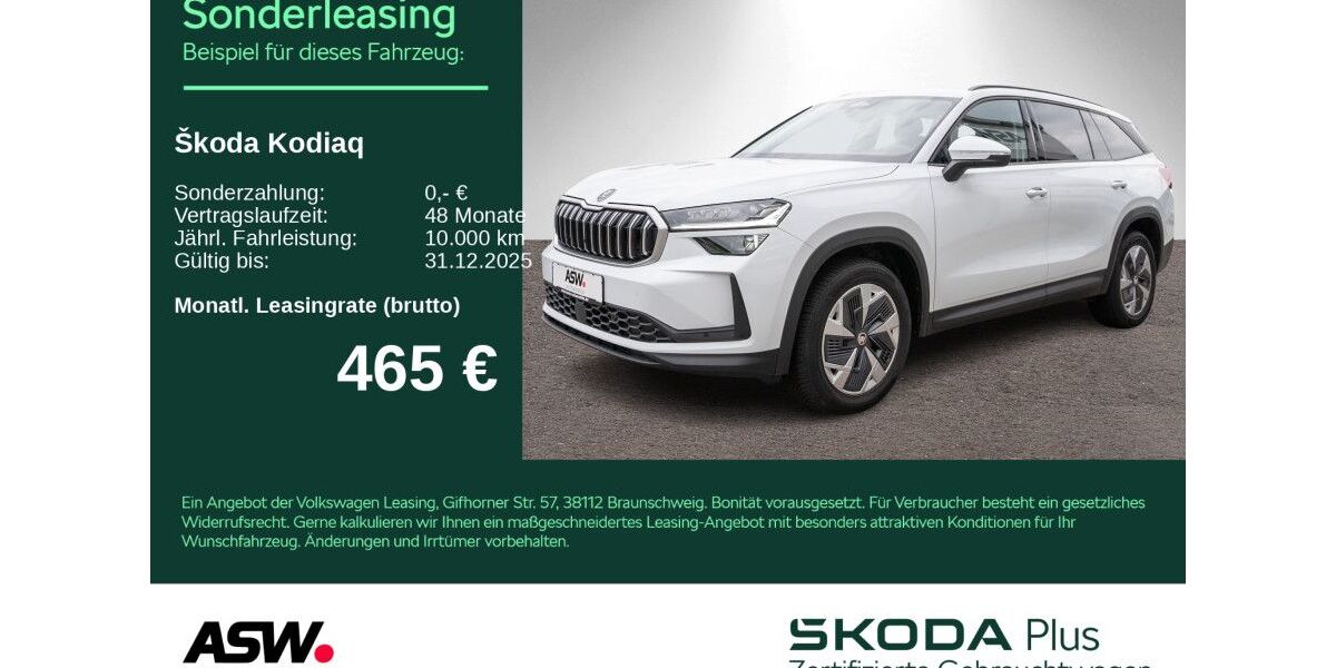 Skoda Kodiaq 31.900 km 41.790 &euro; Heilbronn 74076