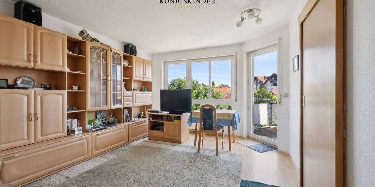 Einziehen & wohlfühlen: Freundliche Zweizimmerwohnung mit Süd-Ost-Balkon 2 zimmer