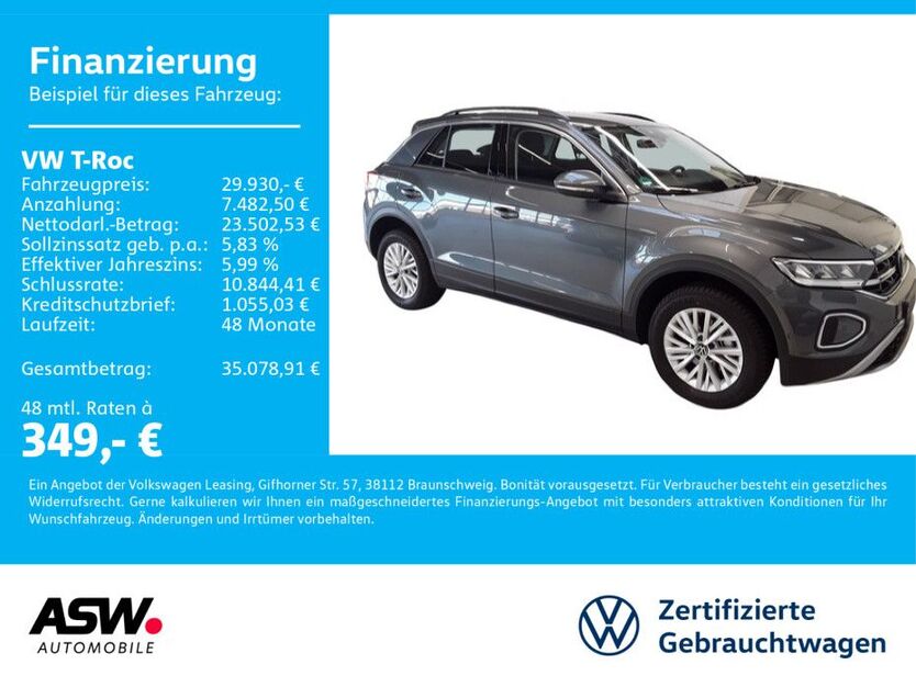 VW T-Roc 6.500 km 29.930 € Neckarsulm 74172
