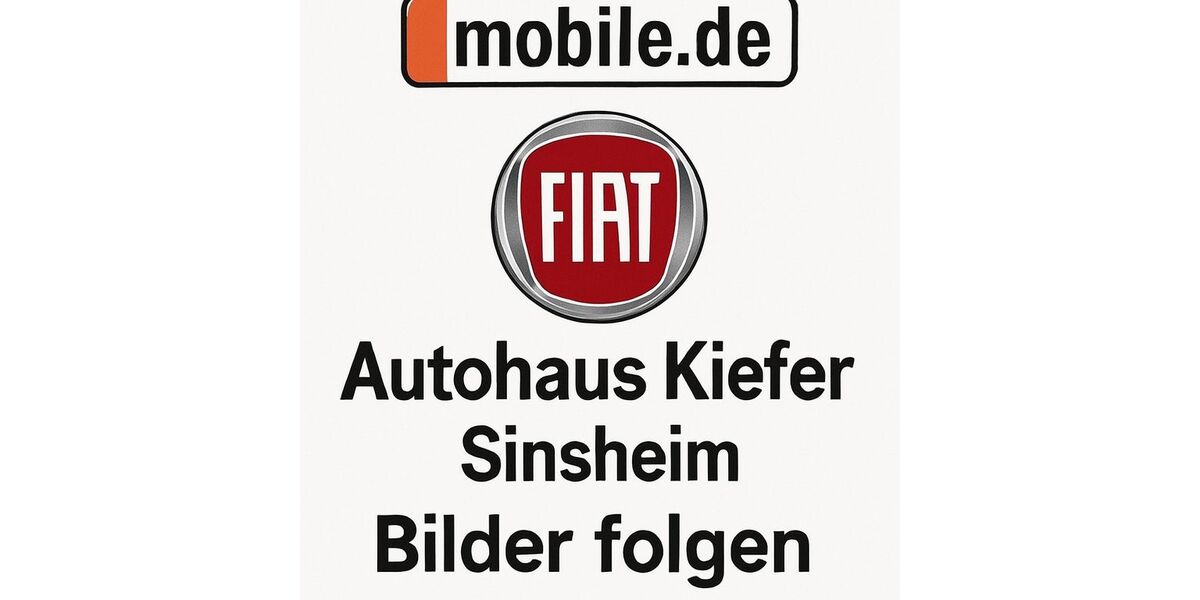 Fiat 500e 12.000 km 20.790 &euro; Sinsheim 74889
