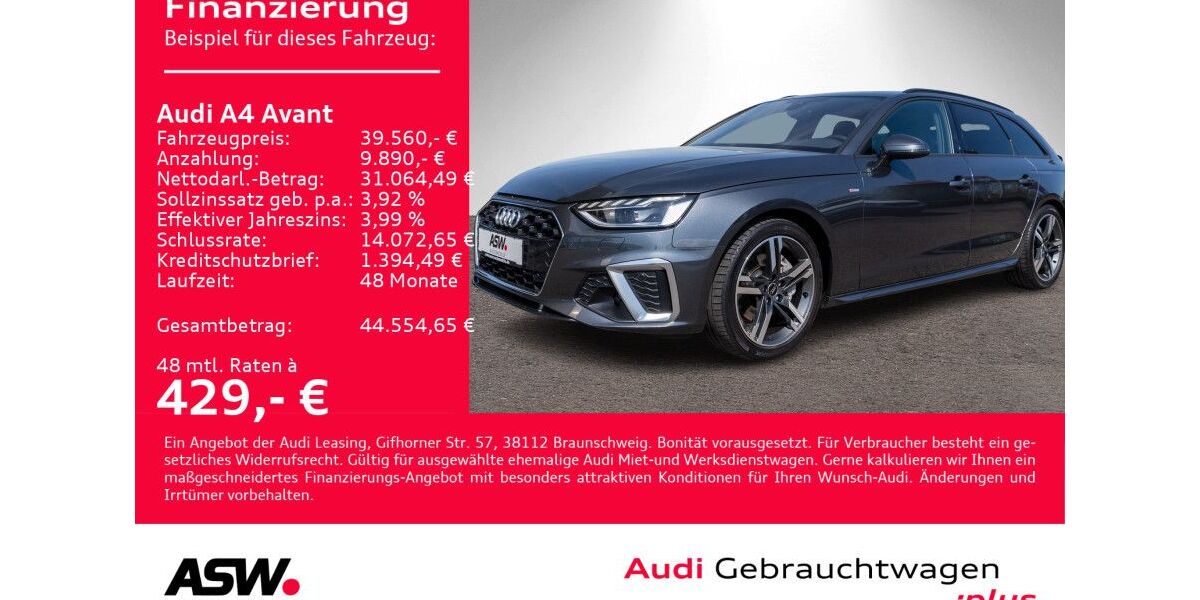 Audi A4 28.925 km 39.560 &euro; Heilbronn 74074