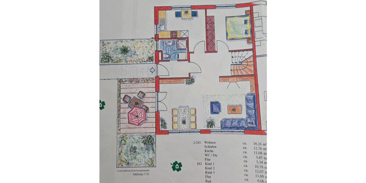 Maisonettenwohnung Brackenheim - 4 Zimmer, 121 m&sup2;, 1.520&euro; | Angebot:26567975
