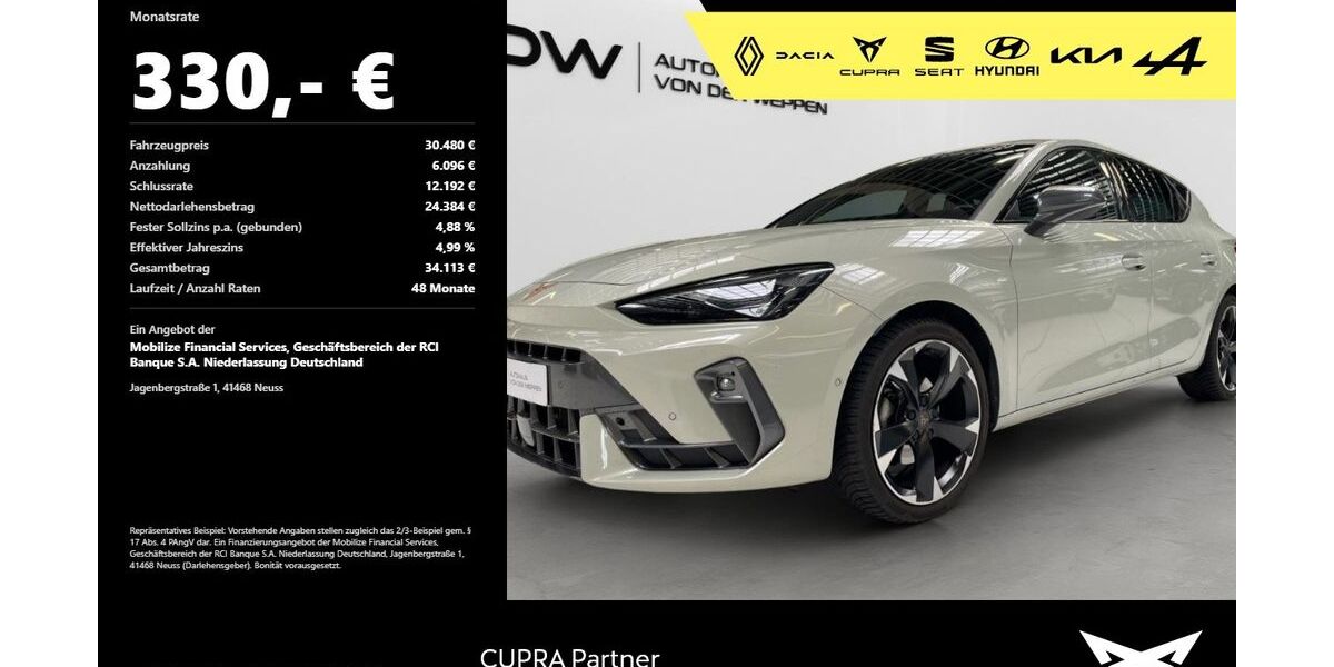 Cupra Leon 14.100 km 30.480 &euro; Heilbronn 74076