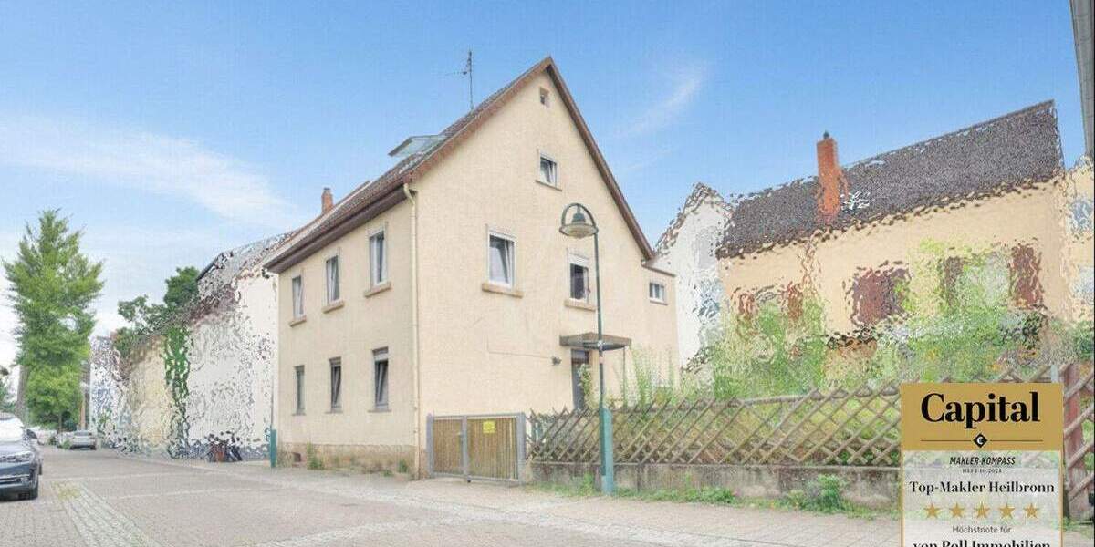 Mehrfamilienhaus, Wohnhaus Heilbronn / Böckingen Böckingen - 9 Zimmer, 160 m&sup2;, 385.000&euro; | Angebot:25067247