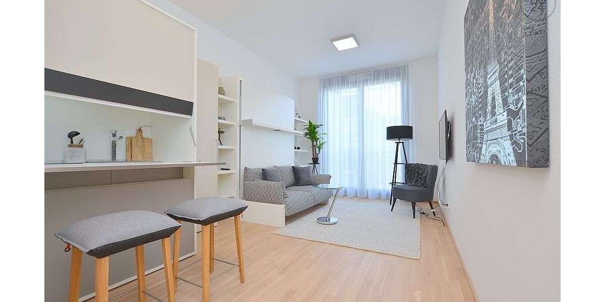 Etagenwohnung Ludwigsburg Pflugfelden - 1 Zimmer, 23 m&sup2;, 1.130&euro; | Angebot:26661942