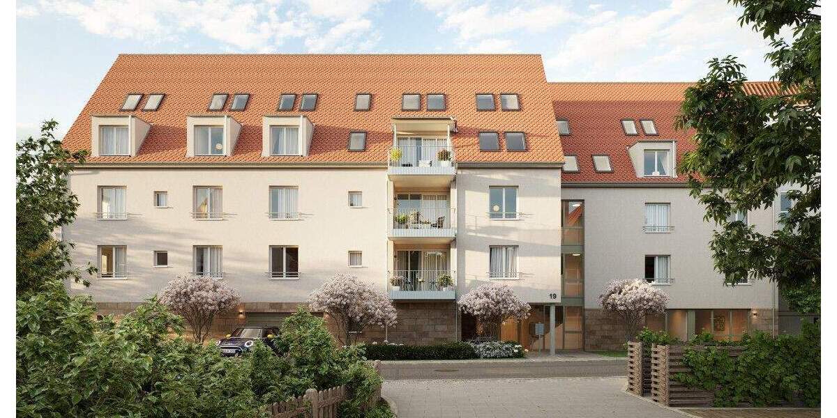 Etagenwohnung Bietigheim-Bissingen Bissingen - 2 Zimmer, 44 m&sup2;, 339.900&euro; | Angebot:25746171