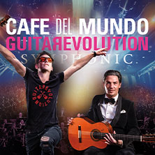 Café del Mundo: GuitaRevolution - Symphonic feat. Neue Philharmonie Frankfurt 26.03.2026 Konzert- und Kongresszentrum Harmonie