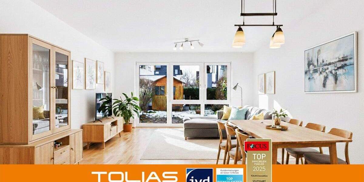 Etagenwohnung Ludwigsburg Pflugfelden - 2 Zimmer, 66 m&sup2;, 329.000&euro; | Angebot:24820796