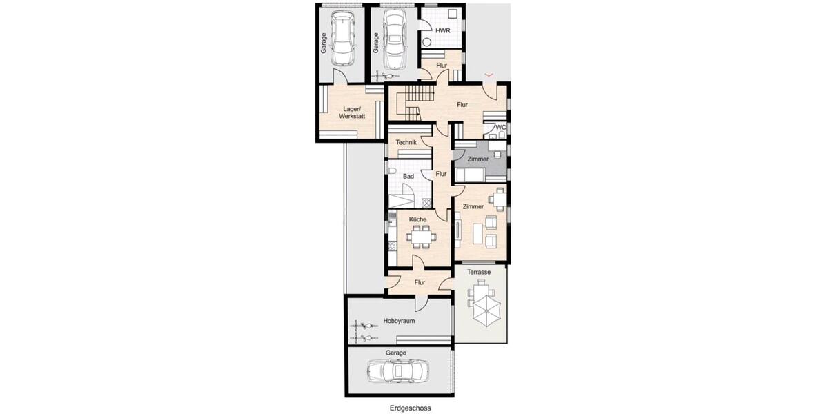 Einfamilienhaus Neudenau - 7 Zimmer, 292 m&sup2;, 775.000&euro; | Angebot:27098156