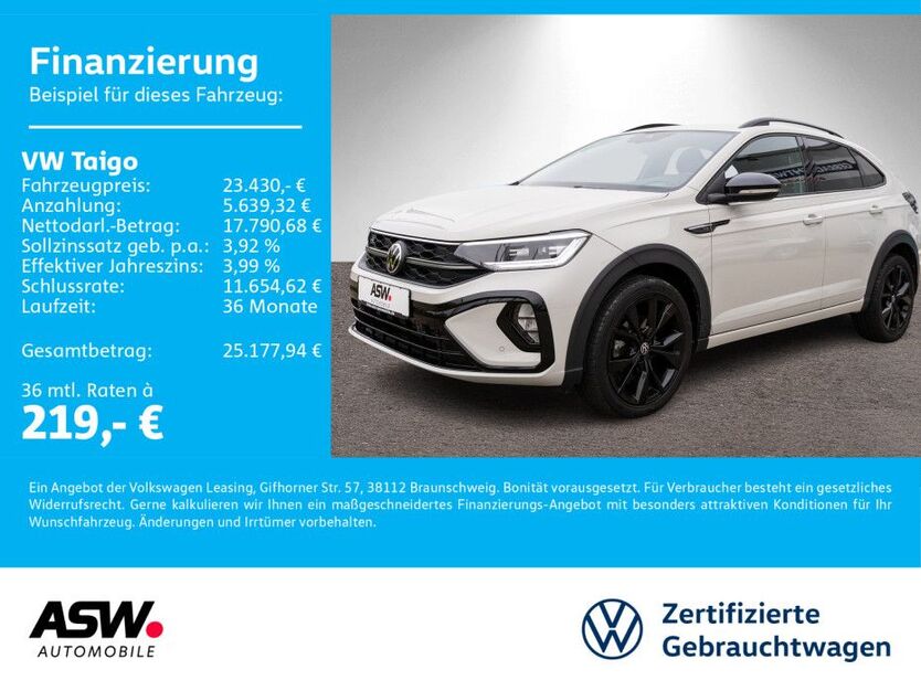 VW Taigo 28.900 km 23.430 € Sinsheim 74889