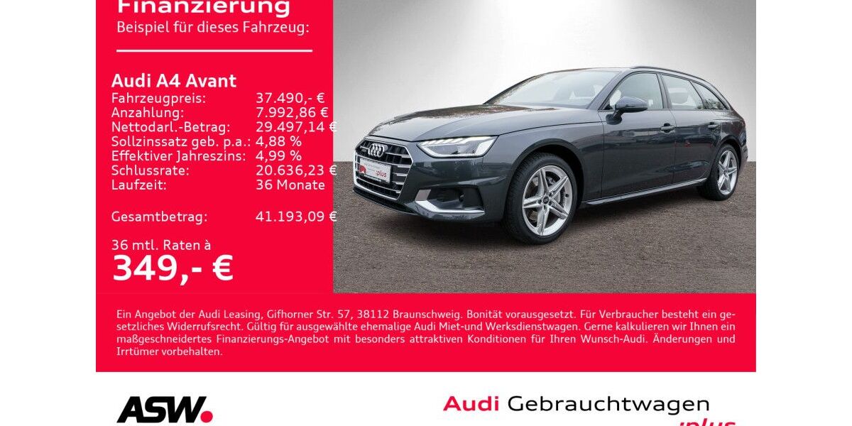 Audi A4 69.000 km 35.890 &euro; Heilbronn 74074