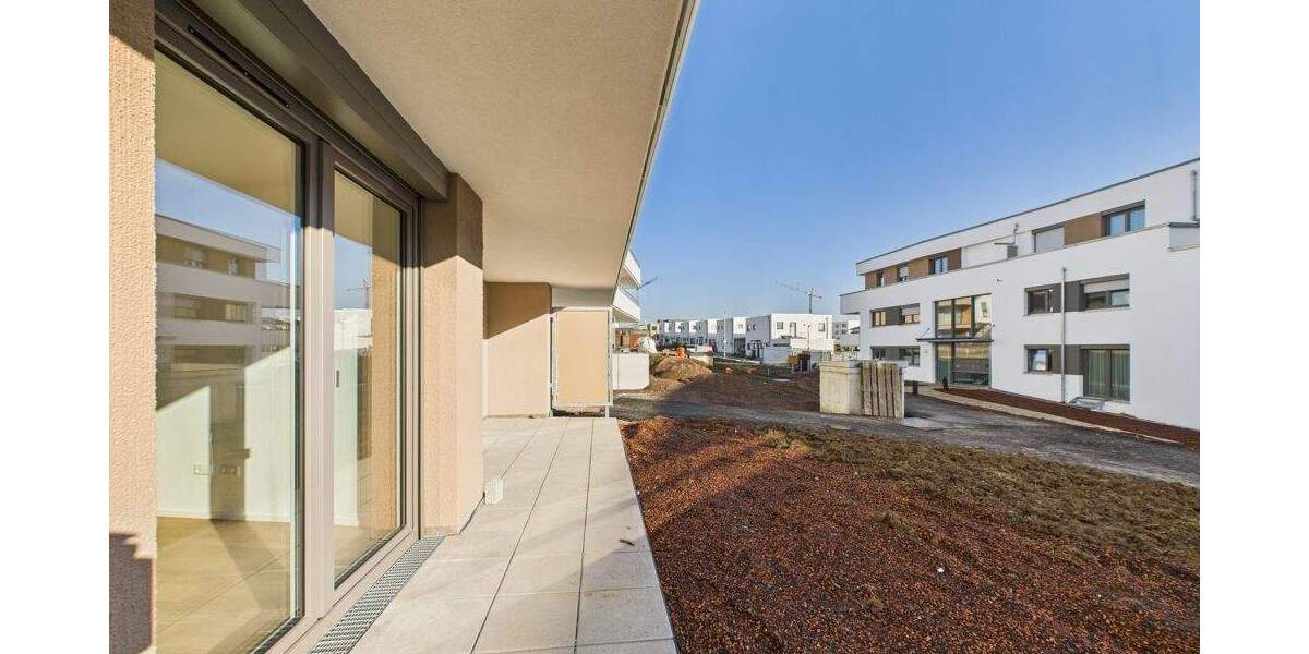 Nachhaltigkeit, Lebensqualität und Komfort | EG-Wohnung mit Terrasse & Garten | inkl. TG-Stellplatz 2 zimmer