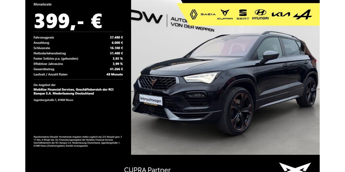 Cupra Ateca 32.900 km 35.880 &euro; Mosbach 74821